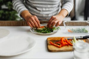 Preparing light Ayurvedic meal recommended after Panchakarma detox for better digestion