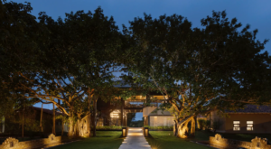 Ayugiri Ayurveda Wellness Resort in Sigiriya, surrounded by natural landscape