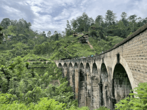 The Nine Arch Bridge on the Pekoe Trail near Ella