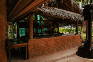 The kitchen of Mango Village in Club Hotel Dolphin